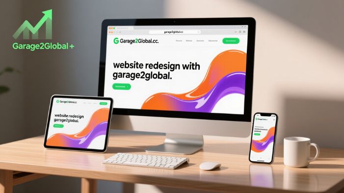 Website Redesign with Garage2Global: Fresh Look, Better Results in 2025