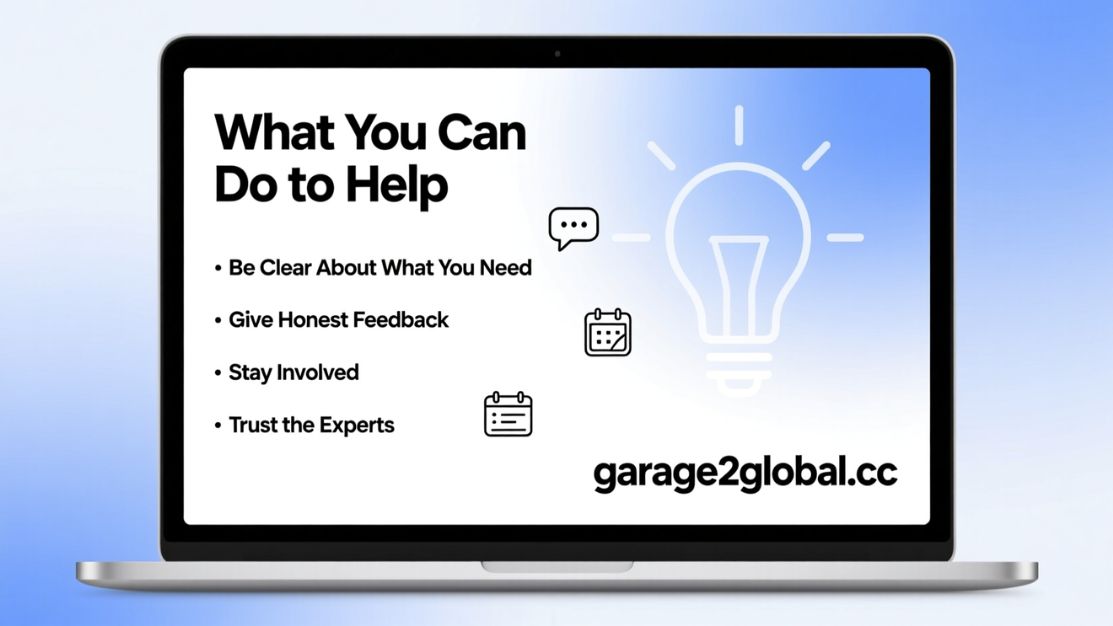 website redesign with garage2global