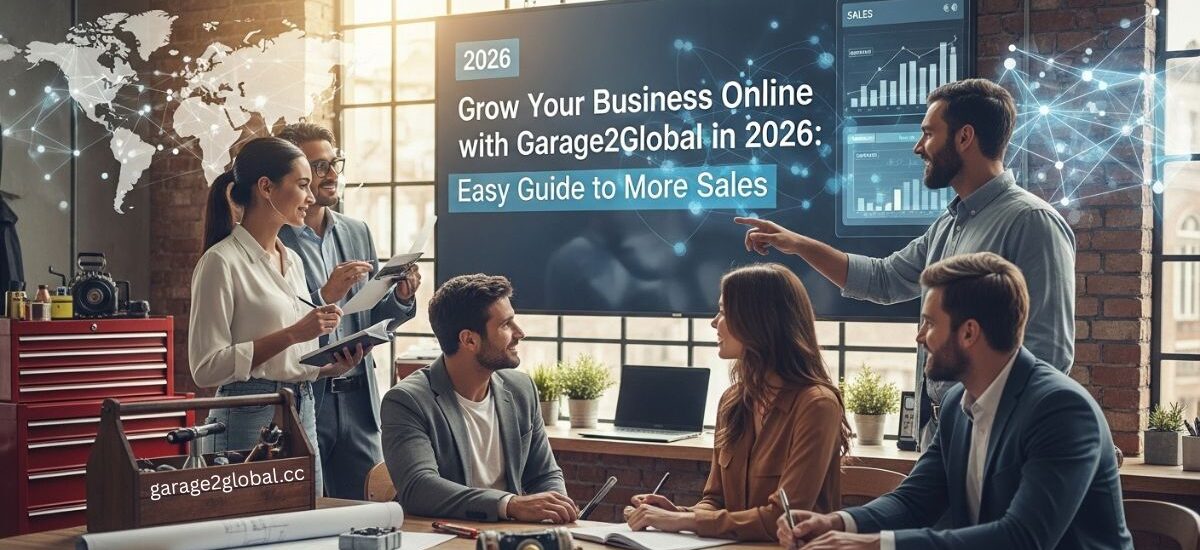 grow your business online with garage2global