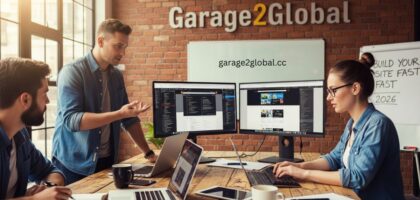 professional web developers at garage2global